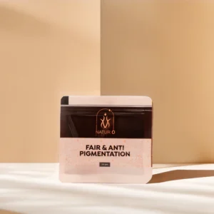face pack for women fair and anti pigmentation skincare product in premium packaging