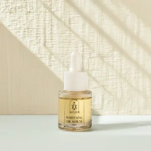 Best face serum for women whitening oil serum in premium skincare dropper bottle