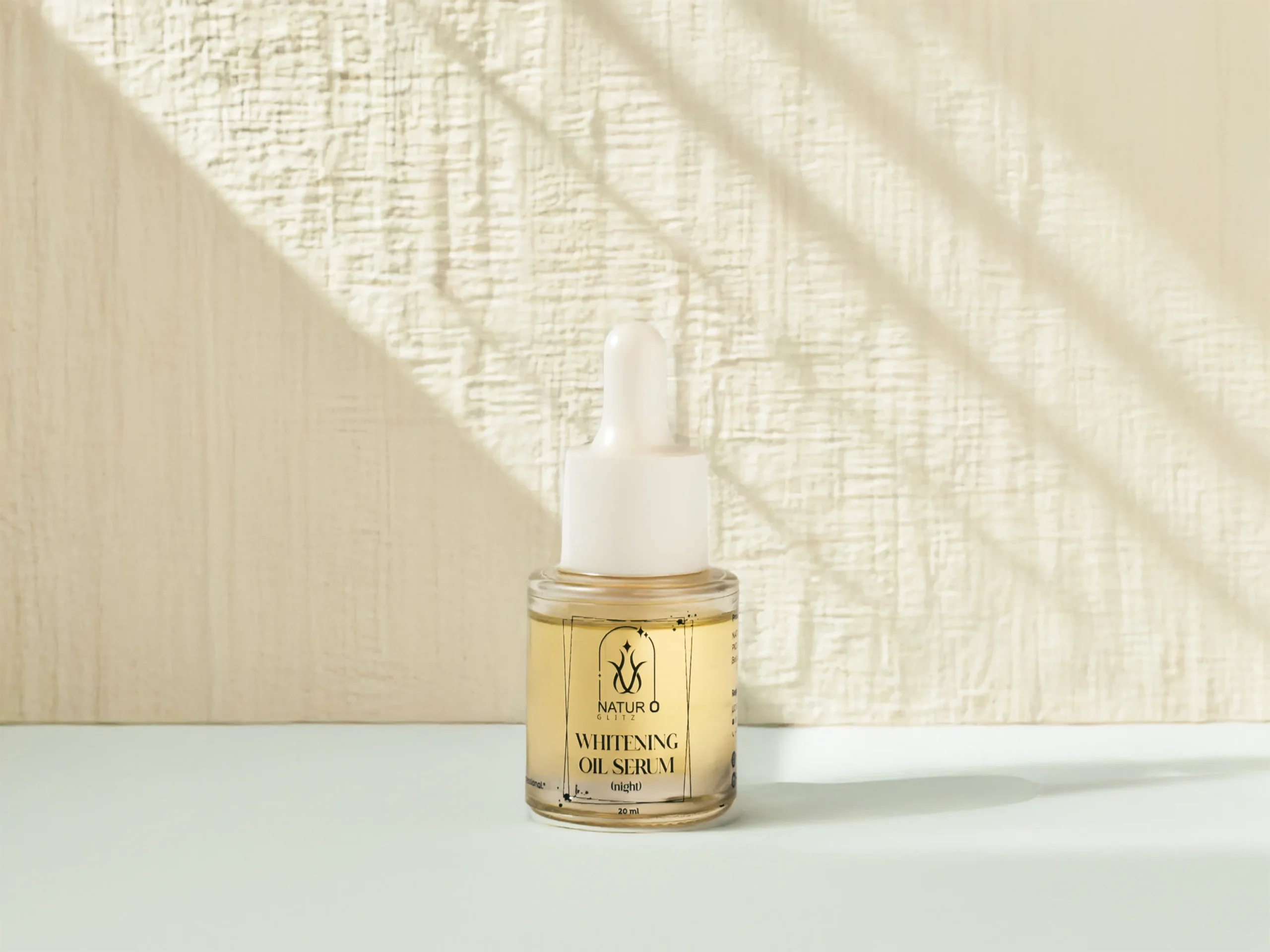 Best face serum for women whitening oil serum in premium skincare dropper bottle